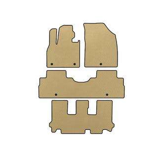 Tappetini EVA (3 File, 8 Posti, Beige)