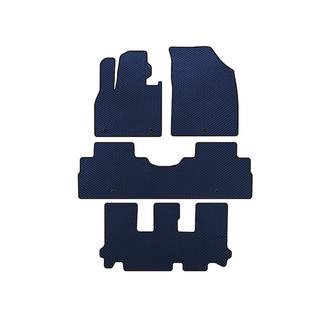 Tappetini EVA (3 File, 8 Posti, Blu) Hyundai Palisade 2018-2025