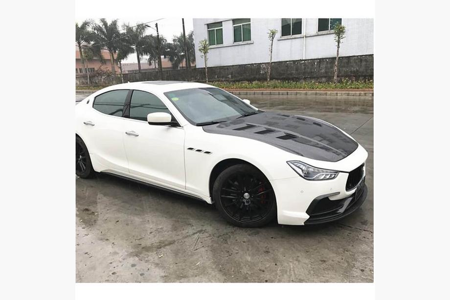 Maserati Ghibli 2013-2023 Cofano (2014-2020, Carbonio) Foto 3