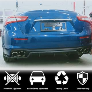 Diffusore Paraurti Posteriore (per Base 2018-2020, Carbonio) Maserati Ghibli 2013-2023 foto 2