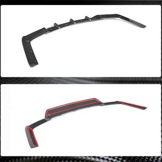 Diffusore Paraurti Posteriore (per Base 2018-2020, Carbonio) Maserati Ghibli 2013-2023 foto 4