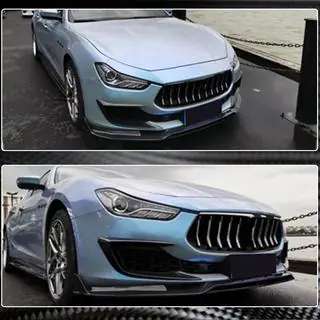 Coperture Paraurti Anteriore in Carbonio (per Base 2018-2020) Maserati Ghibli 2013-2023 foto 4