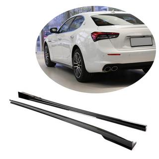 Minigonne Laterali V2 (per Base/S/S Q4/Diesel/250 Diesel, Carbonio) Maserati Ghibli 2013-2023 foto 1