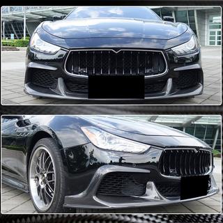 Labbro anteriore paraurti V1 (per Base/S/S Q4 2013-2017, Carbonio) Maserati Ghibli 2013-2023 foto 3