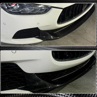 Labbro anteriore V2 per paraurti Base/S/S Q4 2013-2017 Carbonio Maserati Ghibli 2013-2023 foto 4