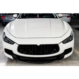 Labbro anteriore V2 per paraurti Base/S/S Q4 2013-2017 Carbonio Maserati Ghibli 2013-2023 foto 2