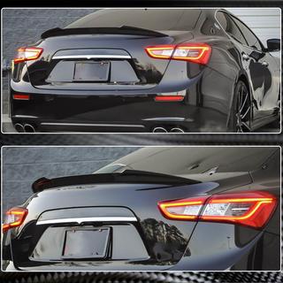 Spoiler V3 (Carbonio) Maserati Ghibli 2013-2023 foto 3