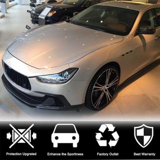 Labbro anteriore V3 per Base/S/S Q4 2013-2017, Carbonio Maserati Ghibli 2013-2023 foto 2