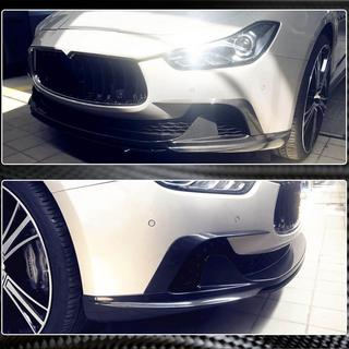 Labbro anteriore V3 per Base/S/S Q4 2013-2017, Carbonio Maserati Ghibli 2013-2023 foto 3