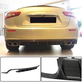 Diffusore paraurti posteriore (Base/S/S Q4 2013-2017, Carbonio) Maserati Ghibli 2013-2023 foto 1