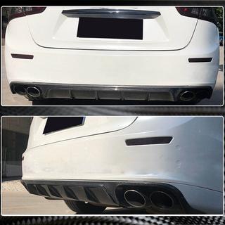 Diffusore paraurti posteriore (Base/S/S Q4 2013-2017, Carbonio) Maserati Ghibli 2013-2023 foto 3