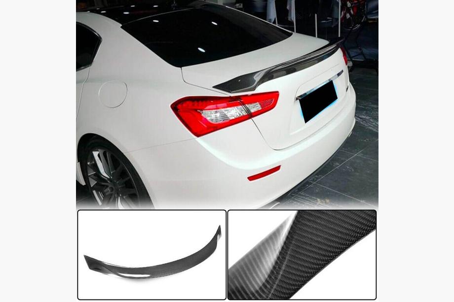 Maserati Ghibli 2013-2023 Spoiler V4 (Carbonio) Image