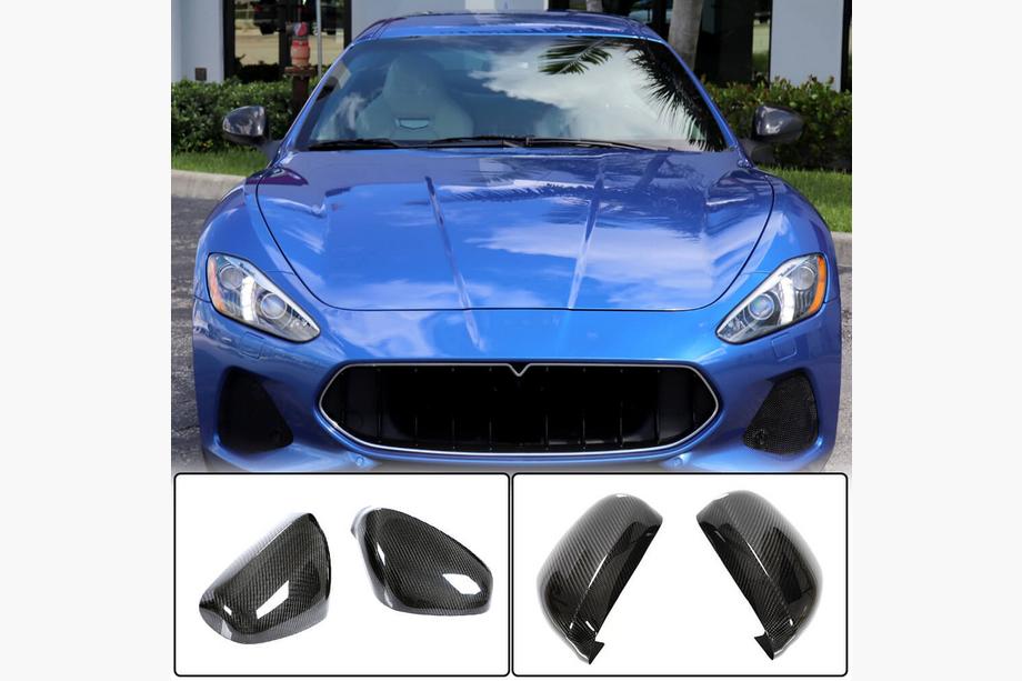 Maserati GranTurismo 2007-2019 Cover Specchietti (Carbonio) Foto 1