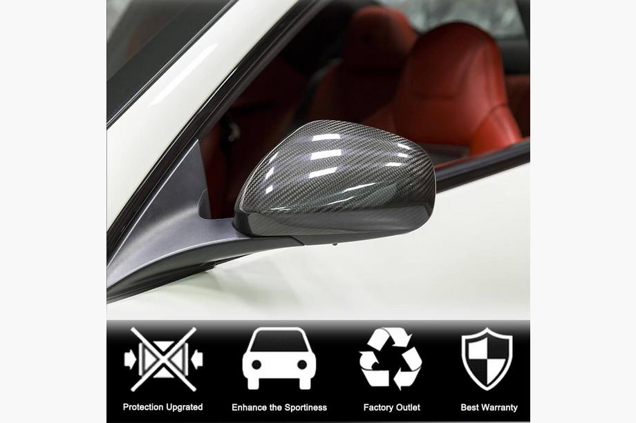 Maserati GranTurismo 2007-2019 Cover Specchietti (Carbonio) Foto 2