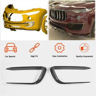 Coperture paraurti anteriore in carbonio (per Base/S) Maserati Levante 2016- foto 2