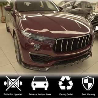 Coperture paraurti anteriore in carbonio (per Base/S) Maserati Levante 2016- foto 3