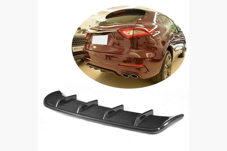 Maserati Levante 2016- Diffusore Posteriore Paraurti V2 (per Base/S, Carbonio) Image