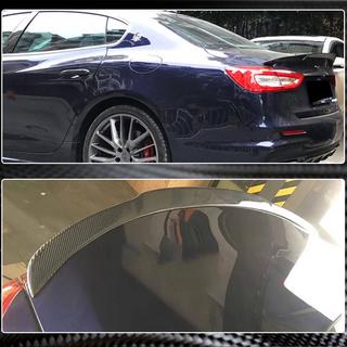 Spoiler V2 (Carbonio) Maserati Quattroporte 2013-2023 foto 4