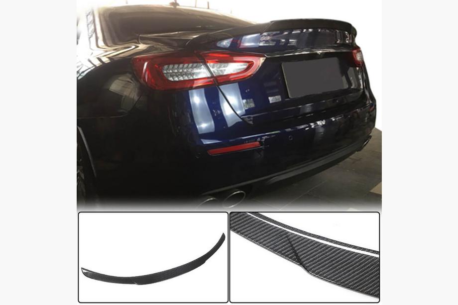Maserati Quattroporte 2013-2023 Spoiler V2 (Carbonio) Image