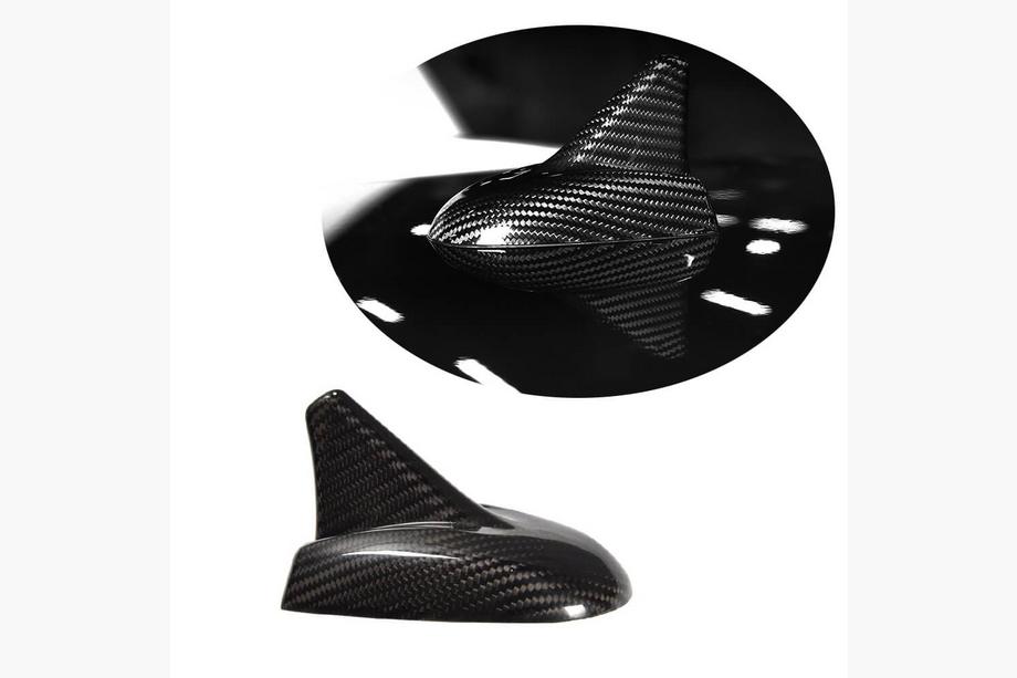 Maserati Quattroporte 2013-2023 Antenna Shark Fin da Tetto (Carbonio) Image