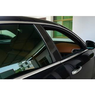 Coperture Montanti Porta in Carbonio (2013-2017) Maserati Quattroporte 2013-2023 foto 2