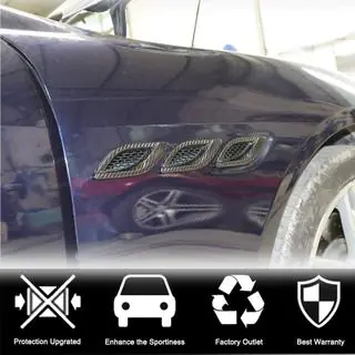 Coperture parafanghi anteriori in carbonio (2013-2017) Maserati Quattroporte 2013-2023 foto 2