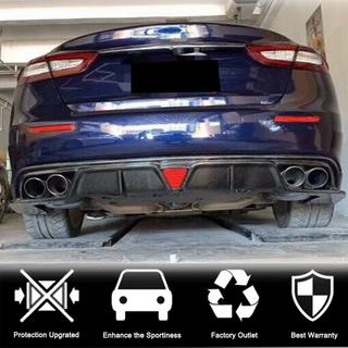 Diffusore Posteriore Paraurti V1 per S/S Q4 2017-2020 Carbonio Maserati Quattroporte 2013-2023 foto 2