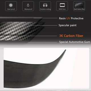 Spoiler V1 (Carbonio) Toyota Camry 2017–2023 foto 4