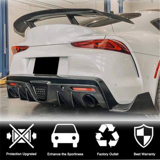 Copertura paraurti posteriore in carbonio Toyota Supra 2019- foto 2