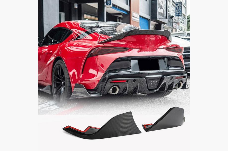 Toyota Supra 2019- Copertura paraurti posteriore in carbonio Foto 1