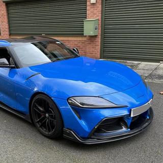 Labbro anteriore paraurti V2 (Carbonio) Toyota Supra 2019- foto 2