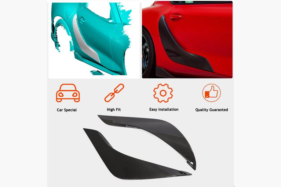 Toyota Supra 2019- Coperture Porte (Carbonio) Foto 3