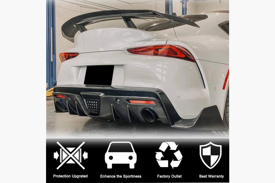 Toyota Supra 2019- Diffusore Posteriore Paraurti V1 (Carbonio) Foto 1