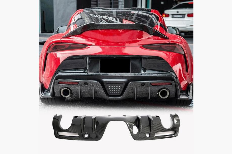 Toyota Supra 2019- Diffusore Posteriore Paraurti V1 (Carbonio) Foto 2