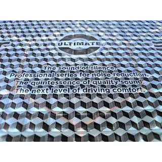 Foglio antivibrante ULTIMATE EXPERT BLUE SILVER 3 mm (50x35 cm) foto 3