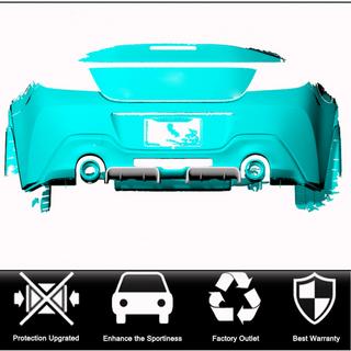 Diffusore Posteriore Paraurti V1 (2021-2023, Carbonio) Subaru BRZ 2021- foto 2