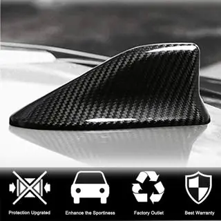 Antenna Shark Fin da Tetto (Carbonio) foto 2