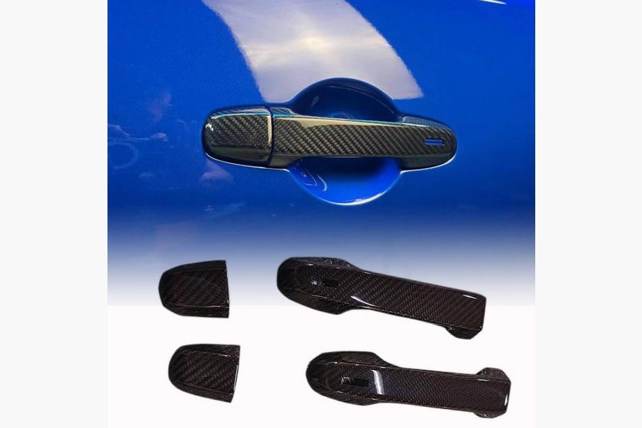 Subaru BRZ 2021- Cover Maniglie Porta in Carbonio Foto 1