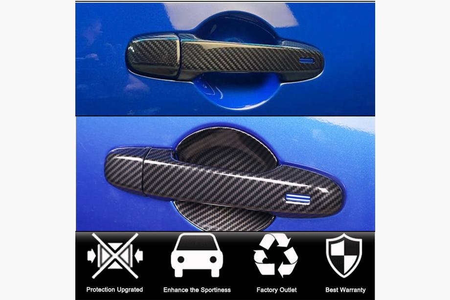 Subaru BRZ 2021- Cover Maniglie Porta in Carbonio Foto 2