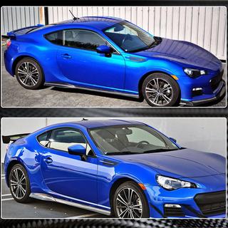 Minigonne Laterali V1 (Carbonio) Subaru BRZ 2012-2021 foto 3