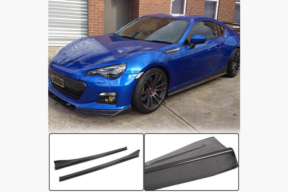Subaru BRZ 2012-2021 Minigonne Laterali V2 (Carbonio) Foto 1