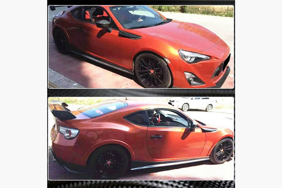Subaru BRZ 2012-2021 Minigonne Laterali V2 (Carbonio) Foto 3