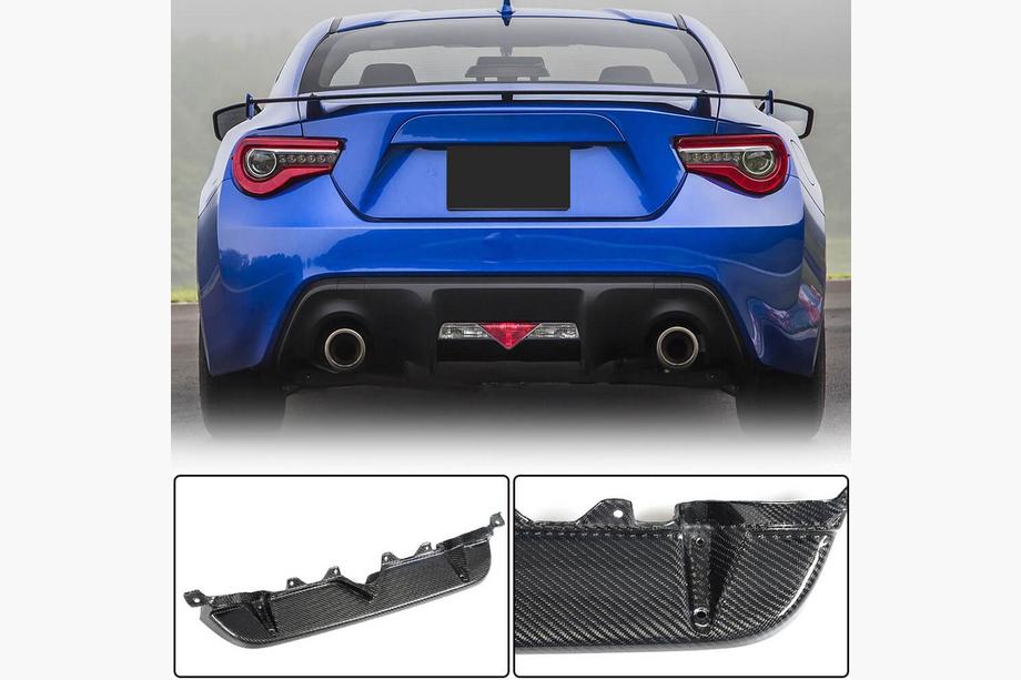 Subaru BRZ 2012-2021 Diffusore Posteriore Paraurti V1 (Carbonio) Foto 1