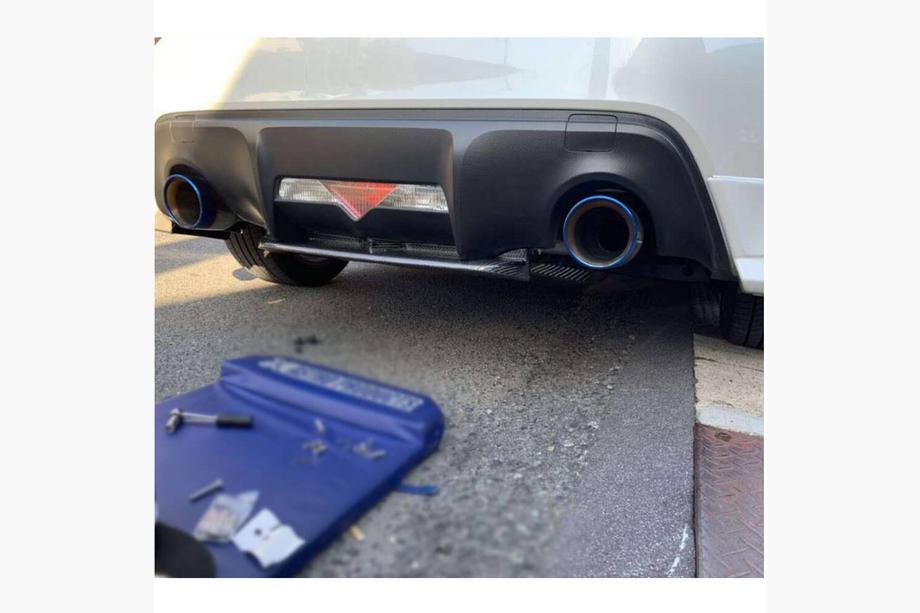 Subaru BRZ 2012-2021 Diffusore Posteriore Paraurti V1 (Carbonio) Foto 3