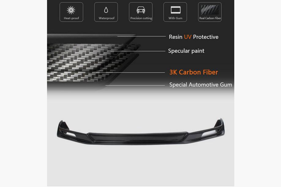 Subaru BRZ 2012-2021 Labbro Anteriore Paraurti (Carbonio) Foto 5