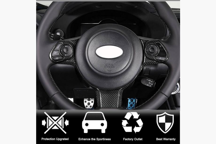 Subaru BRZ 2012-2021 Cover Volante V2 (Carbonio) Foto 2