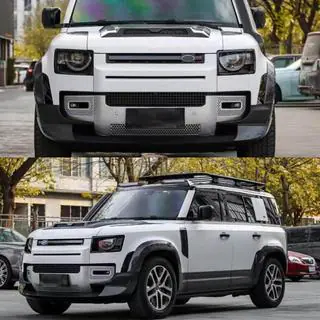 Labbro Anteriore Paraurti (Carbonio) Land Rover Defender 2019- foto 2