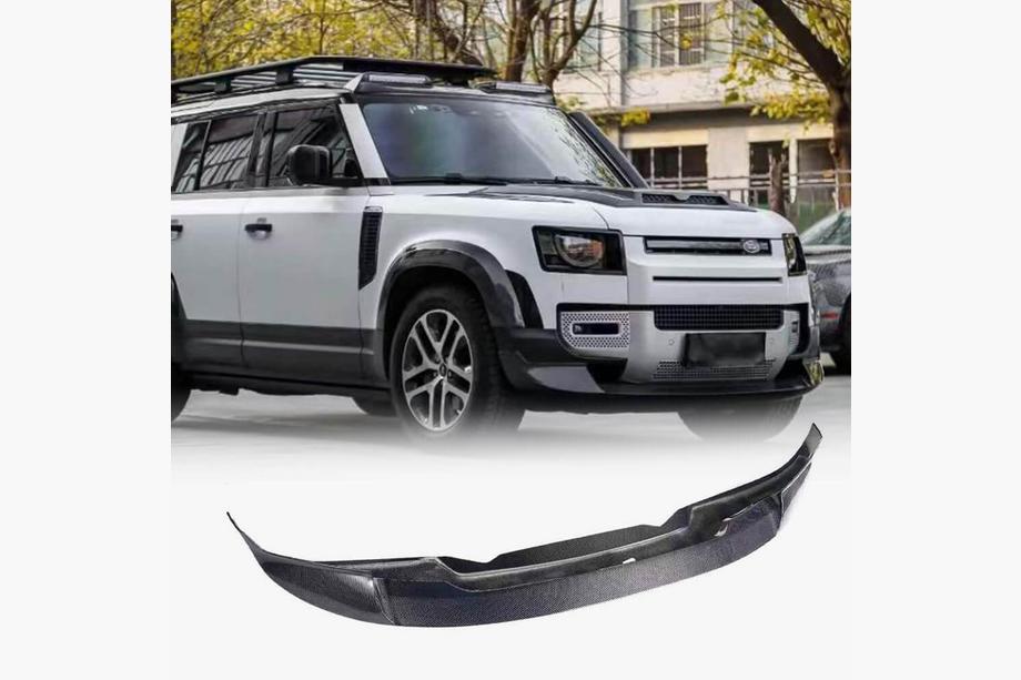 Land Rover Defender 2019- Labbro Anteriore Paraurti (Carbonio) Foto 1