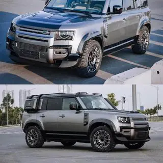 Allargatori parafanghi (Bushwacker, 6 pz, carbonio) Land Rover Defender 2019- foto 3