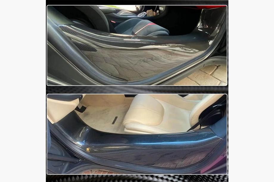 McLaren 540C/570S 2015-2020 Coperture Battitacco (Carbonio) Foto 4